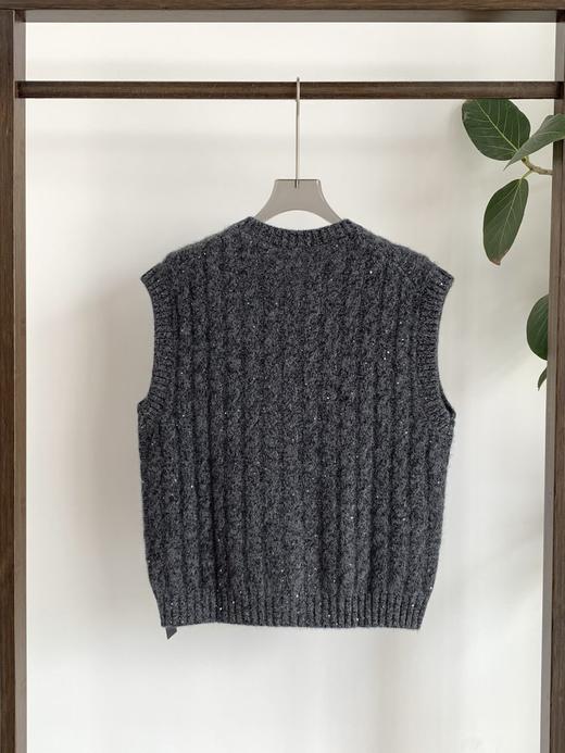 YS1917-轻奢亮片针织马甲毛衣【Hera&Song】 商品图3