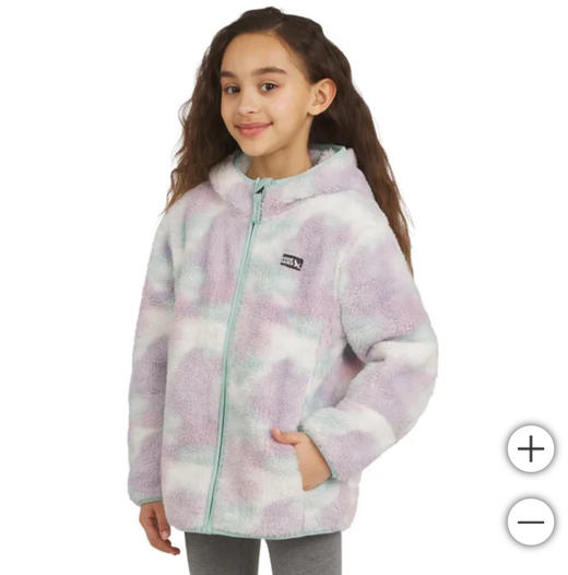 到手价179元 Eddie Bauer青少年抓绒帽子衫外套 美国代购，无中文标签，介意慎拍 商品图5