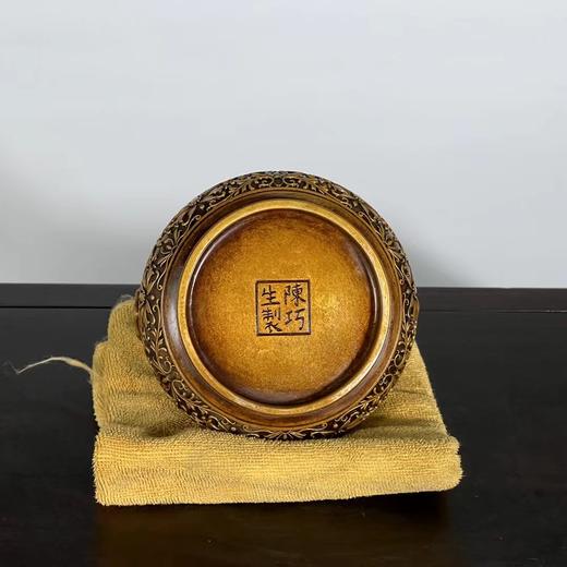 陈巧生制 缠枝莲宝相花手炉铜炉非遗高端香炉 商品图4