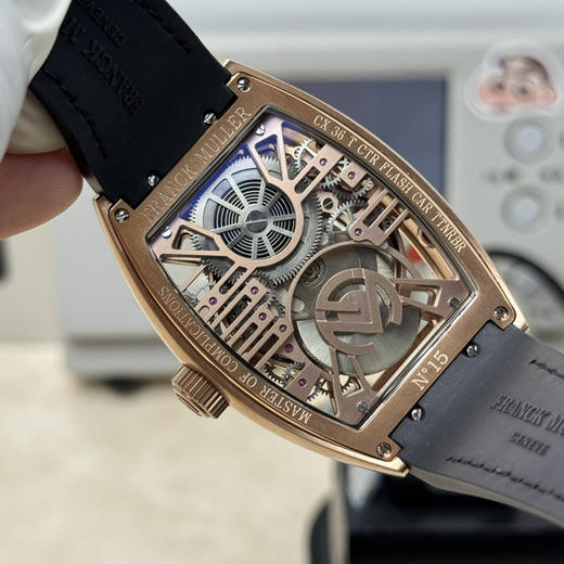 Noob official➕出品
『新表』Franck Muller 法穆兰  推出 Grand Central Tourbillon 中置陀飞轮腕表采用的是定制版的陀飞轮机芯做工精良 打磨精细❕❕❕ 商品图7