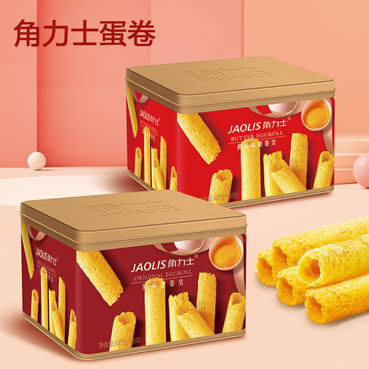 香港角力士黄油味原味蛋卷300g礼盒装 商品图1