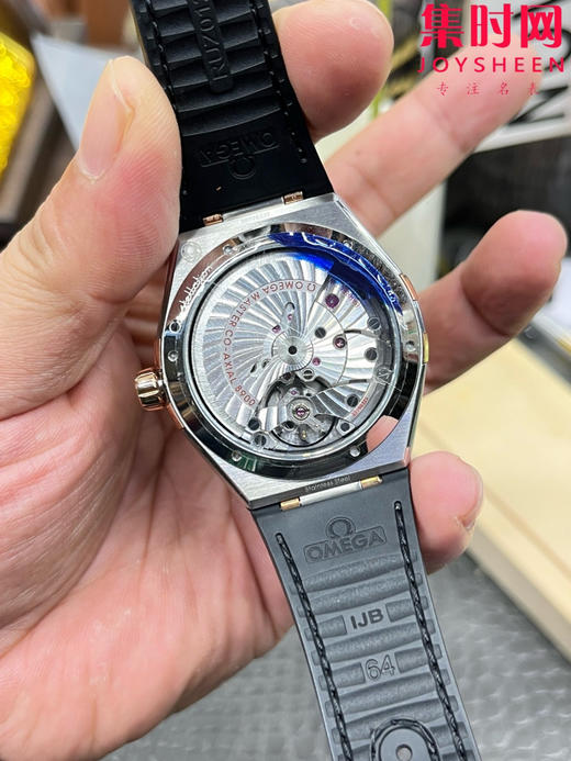 欧米茄 VS第五代星座系列 曼哈顿星座 玫金绸缎灰面 男士腕表 丹东8900一体机 商品图6