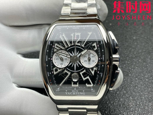 新款法穆兰 法兰克穆勒 FM Vanguard Yachting V45游艇计时系列 V45计时钢带款 男士腕表 商品图2