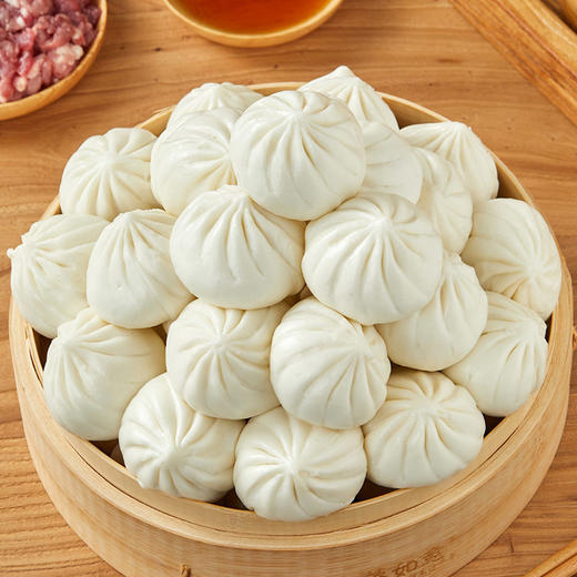 【秒杀59.9到手❗️70个🔥鲜肉小笼包】甄选品质原料制作，颗颗饷满多汁「香气四溢」制作简单小自变大厨，皮薄酱肉包子加热即食半成品L-d 商品图3