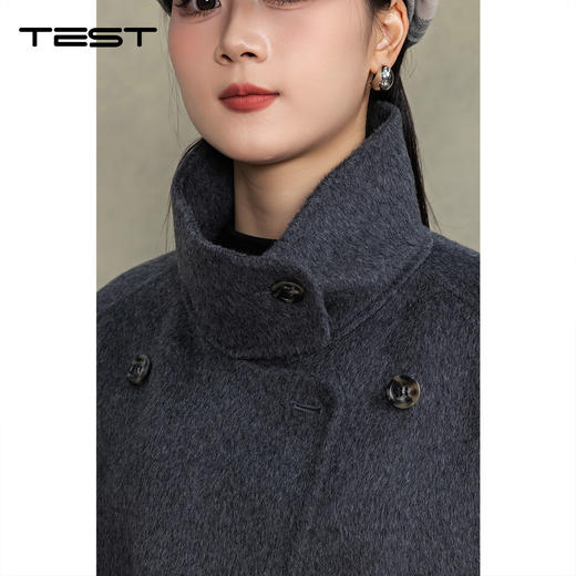 冬上新简约大气百搭保暖双面呢外套2254058 商品图4