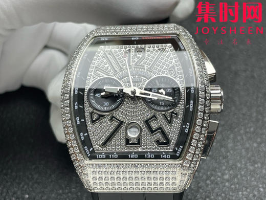 新款法穆兰 法兰克穆勒满天星 FM Vanguard Yachting V45游艇计时系列 V45计时款 男士腕表 商品图2