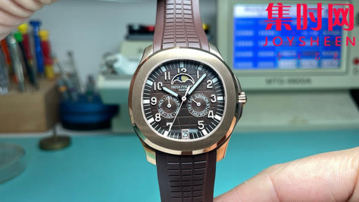 PP百达翡丽 分3K手雷5261R-001 新款笑脸对版原装到货！胶带对版原装，摆轮位置对版原装可调！扣升级对版原装！V2升级版！ 商品图0