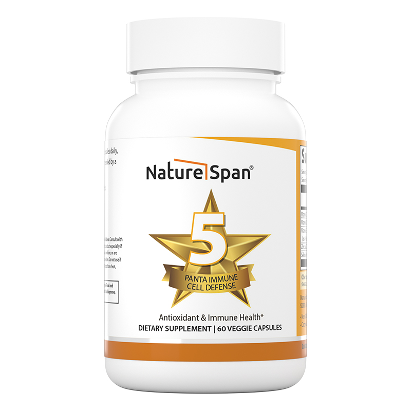 金五星保卫五重免疫力配方家庭常备60粒 复合维生素 NATURESPAN倍能适