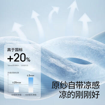 贝肽斯儿童夏凉被婴儿混合蚕丝凉感被宝宝空调被幼儿园盖毯蓝莓2.3X2.0m 商品图2