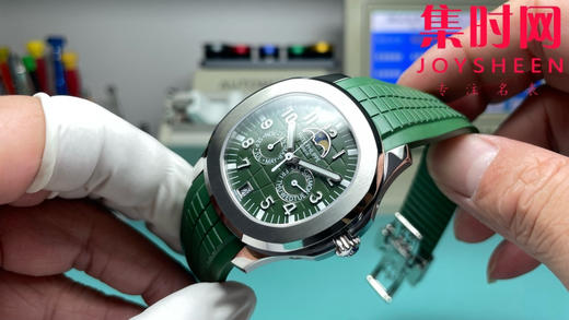 PP百达翡丽 分3K手雷5261R-001 新款笑脸对版原装到货！胶带对版原装，摆轮位置对版原装可调！扣升级对版原装！V2升级版！ 商品图2