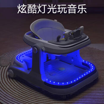 ANGI BABY婴儿学步车儿童多功能防侧翻手推车带音乐灯光宝宝学走路助步车 商品图0