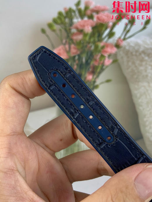 欧米茄 VS第五代星座系列 曼哈顿星座 玫金蓝 男士腕表 丹东8900一体机 商品图7