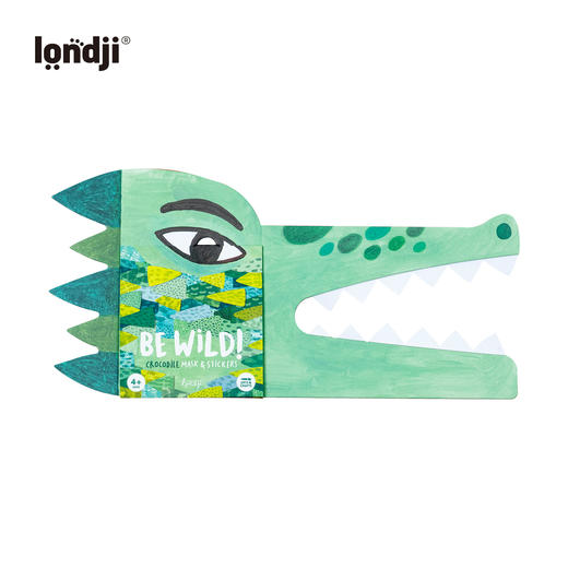 londji 狮子 创意面具 适合4岁+ 手工贴纸 派对装扮 西班牙品牌-AC023U 商品图7