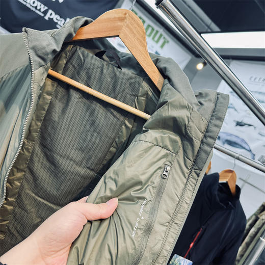 2025空气循环系统动态保暖男士防风防泼水户外轻便立领棉衣！ 商品图2