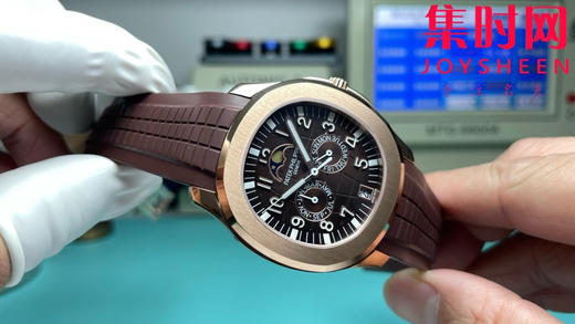 PP百达翡丽 分3K手雷5261R-001 新款笑脸对版原装到货！胶带对版原装，摆轮位置对版原装可调！扣升级对版原装！V2升级版！ 商品图1