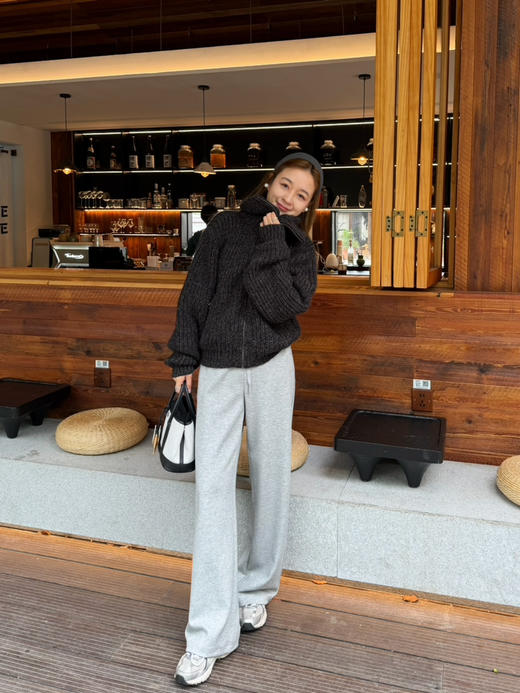 2510403    le** 羊毛 羊驼毛 开衫毛衣外套 商品图7