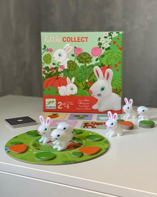 DJECO低幼益智小桌游小兔子大丰收 商品图4