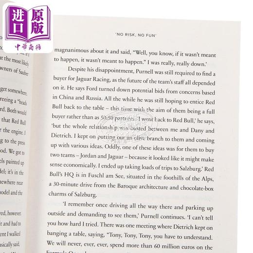 预售 【中商原版】成长的翅膀 红牛车队的幕后故事 Growing Wings The inside story of Red Bull Racing 英文原版 Ben Hunt F1 商品图2