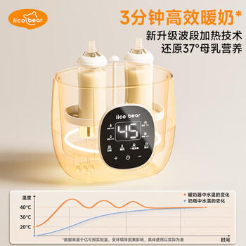 亿可熊（iicobear）温奶器消毒器二合一保温暖奶器婴儿母乳热奶解冻恒温壶热门商品 商品图3