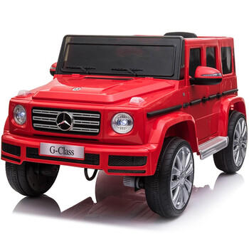 贝瑞佳儿童电动车四轮汽车奔驰大G遥控小孩玩具车可坐人双驱宝宝礼物 商品图3