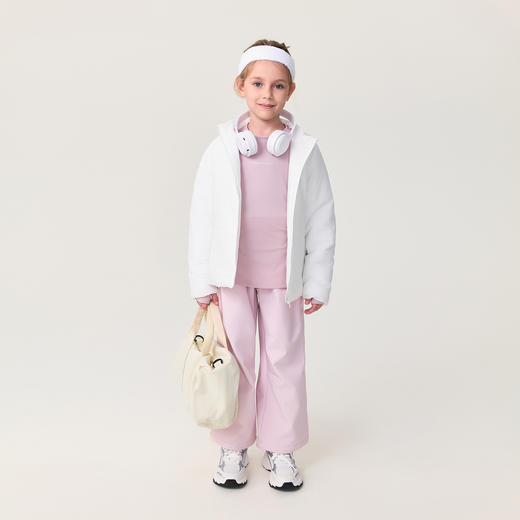 马克珍妮女童轻盈舒暖夹棉运动外套2025年秋冬新款551787 商品图3