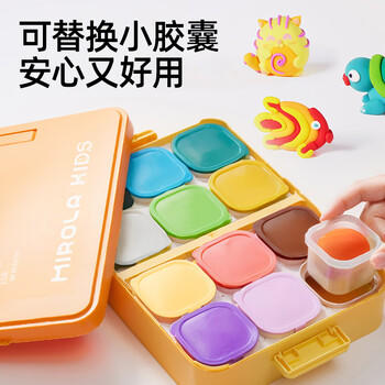 美乐童年胶囊超轻粘土36色超轻黏土彩泥无毒橡皮泥幼儿园小学生新年礼物 商品图5