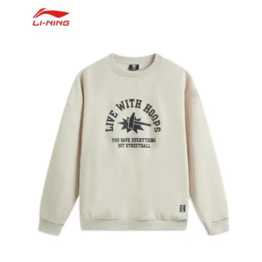 李宁男子2025套头运动卫衣AWDV195-3 商品图0