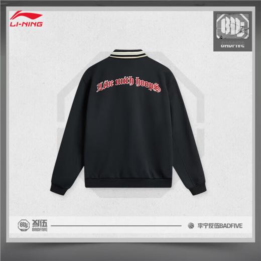 李宁男子2025加绒秋休闲连帽夹克外套AJDV003-4 商品图1