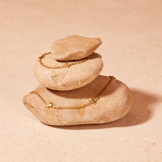 在途4周到｜Agapee-Laura-金色 四叶草 颈链［法国设计师］ 商品图2