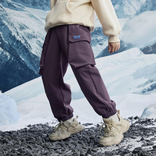 【MQD】冬季男大童潮酷学院风保暖百搭休闲裤 商品图4