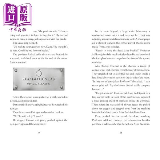 【中商原版】齿轮之心历险记1-4 共4册 The Cogheart Adventures 英文原版 儿童文学 推理探险故事章节小说 青少年读物 12岁+ 商品图4