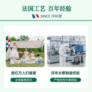 果乐士100%水果泥 水蜜桃果泥 儿童辅养食 100g*1袋 商品图1