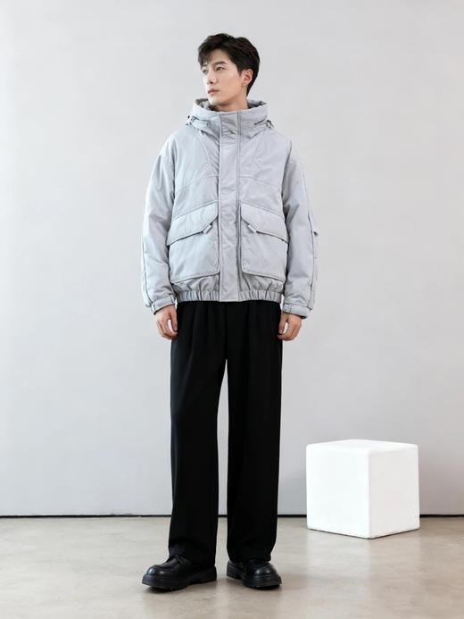 优选丨2代升级款Schenvega比羽绒服还保暖的p棉 户外隐藏帽棉衣D82-2533 商品图3