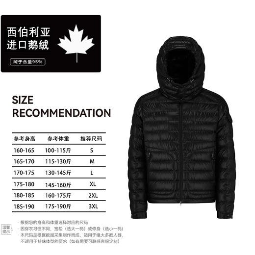 【2025羽绒服 】西伯利亚进口95鹅绒 暖意融融 轻盈负担“0”负担 商品图3