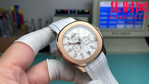 PP百达翡丽 分3K手雷5261R-001 新款笑脸对版原装到货！胶带对版原装，摆轮位置对版原装可调！扣升级对版原装！V2升级版！ 商品图1