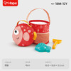 Hape(德国)宝宝大号加厚沙滩玩具挖沙玩水挖土便携折叠沙桶套装E4093 商品缩略图6