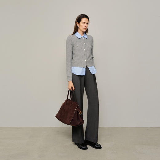 【商场同款】麦檬冬毛衫开衫5FA133361 商品图1