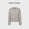 ROMISTUDIO“羊毛羽绒”老钱风90白鹅绒轻盈短款羽绒服RWCWWG6503【不翻单】 商品缩略图0