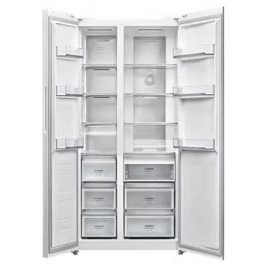 西门子 冰箱 KA92EA220C 512升 平嵌 对开门 风冷 变频 一级能效 钢化玻璃面板 底部散热 单循环系统 白色系 商品图2
