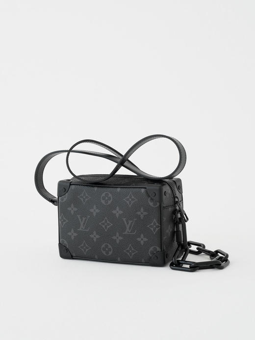 驴家 mini soft trunk 黑花链条包（JPH） 商品图3