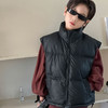 秋冬儿童立领羽绒棉服 马甲中大童休闲保暖小羊皮 男童女童背心童装 商品缩略图0