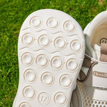 托姆贝克学步鞋男宝宝凉鞋夏季网面婴儿鞋子软底机能女童鞋1一3岁 粉色17 商品图5