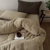 【纯色款/混色款皱皱纱四件套】全棉色织提花四件套A类双拼提花床品文艺北欧双人新 商品缩略图11