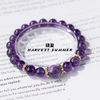 硕夏珠宝【绝绝紫】紫水晶+紫龙晶好运珠串深紫色气质小众手链 WW38 商品缩略图1