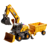 爱比鹿儿童玩具车超大号挖掘机推土翻斗工程车3合1男孩3-6岁生日礼物 商品缩略图7