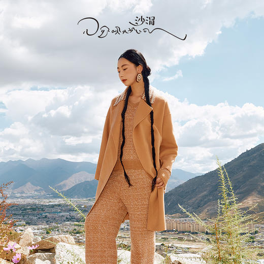 羊绒藏式大衣  SJF97W360N 商品图0