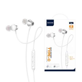 全兼容入耳式type-c耳机数字解码线控耳机x58t