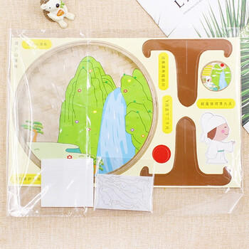 马博士 儿童贴纸古诗词贴画幼儿园手工DIY制作材料生日礼物 商品图7