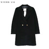 VIVIAN LIU薇薇安刘TJ2359303秋女装新款宽松西装领羊毛大衣 商品缩略图0