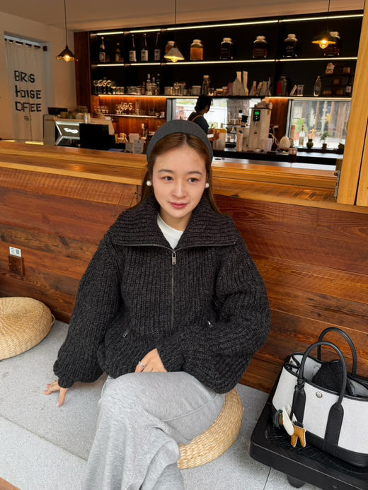 2510403    le** 羊毛 羊驼毛 开衫毛衣外套 商品图6